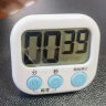 拜杰厨房多功能计时器学习管理器闹钟电子计时器白色加厚座款带贴纸 实拍图