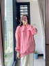 Jret春秋女装2025年新款簿款穿搭女神范炸街时尚卫衣女两件套装女加绒 粉色卫衣+杏色裤子套装/不加绒 M 建议(90-105斤) 实拍图