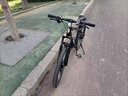 凤凰（Phoenix）山地自行车24/27速山地车26寸三套密封轴承碟刹新款公路越野男女 24寸-黑骑士 十刀一体轮 30速顺泰【三套密封轴承】 实拍图