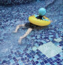 B.Duck小黄鸭儿童游泳圈 可爱小鸭圆形充气PVC宝宝泳圈救生圈  实拍图