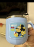 迪士尼（Disney）儿童水杯幼儿园学饮杯家用牛奶杯带刻度训练喝水杯男女孩咖啡杯 实拍图