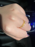 周大福皇冠开口戒黄金戒指(工费120)约2.5g EOF1601 实拍图