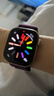 Apple/苹果 Watch Series 10 智能手表GPS款42毫米玫瑰金色铝金属表壳梅子色回环式运动表带MX1X3CH/B 实拍图