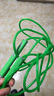hererope拳击6mm跳绳成人健身减肥塑身减脂男女瘦身运动竞速花式 荧光绿(六毫米荧光绿绳) 实拍图