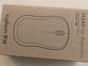 罗技（Logitech）M196 无线蓝牙鼠标 办公鼠标 笔记本商务办公家用 小巧便携 对称手型 石墨灰 实拍图