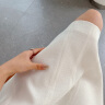 LIME FLARE莱茵福莱尔白色小香风法式圆领收腰连衣裙2024夏季新款简约A字裙 白色 M 晒单实拍图