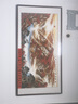 悠弦国画山水画办公室挂画沙发背景墙客厅装饰画水墨字画靠山图风景画 鸿运当头 画框163*83厘米 实拍图