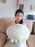 轩岛520情人节送女生朋友生日礼物高级实用按摩冰丝抱枕发热团子玩偶 Q弹毛绒玩具DOW 解压玩具老婆出气筒娃娃陪睡觉毛绒公仔走心小众 实拍图