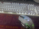 前行者（EWEADN） TK950无线蓝牙朋克机械键盘鼠标套装有线三模办公游戏电脑笔记本黑轴复古外设 白色白光 实拍图