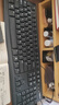 罗技（Logitech）MK120 键鼠套装 有线键鼠套装 办公键鼠套装 电脑键盘 USB即插即用 全尺寸 黑色 实拍图