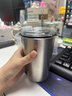 膳大皇（SHDO）德国制冷杯冰镇杯304不锈钢冰杯速冷杯冰霸杯吸管杯保冷杯冷饮杯 304速冻制冷杯 400ml +吸管 实拍图