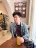 OEMG 新款潮流牌复古格子衬衫男士女情侣大码翻领长袖衬衣高级感外套 蓝格 【高品质】 XL [建议110-130斤] 实拍图
