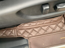指南针 适用本田奥德赛脚垫艾力绅东风混动汽车大包围七座7座全包围专用 双层两排（咖色+咖色毯丝） 实拍图