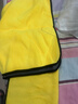 美家日记抹布 黄灰双面抹布75*35cm*2条洗车毛巾擦车抹布吸水纤维绒清洁巾 实拍图