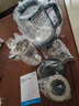 美的（Midea）养生壶 1L大容量一体式喷淋煮茶器蒸煮茶壶 办公室煮茶烧水一体机 304不锈钢花茶白茶ZC10S01 实拍图