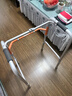 鱼跃（Yuwell）老人助行YU710A拐杖残疾人铝合金助行架四脚手杖可折叠升降 实拍图