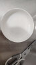 陶相惠骨瓷盘子家用菜盘釉下彩深盘5.5英寸2个装纯白陶瓷点心盘子微波炉 实拍图