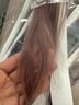 京颜假发女 挂耳染挑染假发片一片式中长发彩色渐变假发 奶奶灰 实拍图