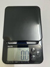 百利达（TANITA）KJ-222家用厨房秤 25年新品日本品牌电子秤克称 黑色 实拍图