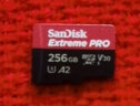 闪迪（SanDisk）256GB TF（MicroSD）存储卡 U3 C10 V30 A2 4K 至尊超极速内存卡 提速升级 读速200MB/s 实拍图