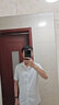 凡客诚品衬衫男商务易打理纯色西服正装衬衣男士白衬衫 短-白斜纹 38 卡码建议拍大一码 实拍图