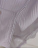 全棉时代女士内裤女纯棉性感蕾丝低腰三角裤 白色+裸粉色+浅灰紫165 实拍图