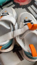 基诺浦（ginoble）儿童学步鞋夏季 18个月-5岁婴儿透气凉鞋 24夏男女童机能鞋GY1601 白色/灰色/水草绿 130mm 内长14 脚长13.0-13.5cm 晒单实拍图