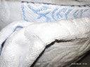 南极人（Nanjiren）全棉老式毛巾被纯棉毯子空调被夏季单人办公室午睡毯学生午休被子 欧雅蓝色-100%纯棉毛巾被 150x200cm【亲肤透气】 实拍图