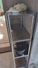 法渡仕不锈钢厨房用具置物架夹缝微波炉收纳架储物烤冰箱缝隙家用落地架 宽30长55 4层（高120） 实拍图