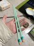 玉米（CORN）儿童合金筷子卡通可爱儿童筷子防滑宝宝家用吃饭小短筷幼儿园专用 粉色恐龙合金筷【抗菌率99%】 实拍图