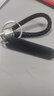 华能麒号码牌防丢汽车钥匙电话手机牌挂编织绳件男女家用钥匙扣锁匙链 手绳+号码卡黑 实拍图