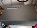 蜘蛛王 SPIDER KING 休闲皮鞋男运动鞋男士商务系带软皮鞋子男 213QA02135 黑色 37 实拍图