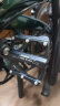 GUB 山地公路自行车脚踏板脚蹬子碳纤维材质单车轴承3培林铝合金防滑  GC070（钛轴+3培林）黑色 晒单实拍图