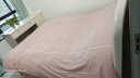 南方寝饰 长绒棉纯棉套件床单被套枕套床上用品四件套 粉紫色-200*230cm 实拍图