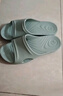 科柔（KENROLL）专利防滑拖鞋男女夏季室内宽松透气家居孕妇老人浴室防臭拖 鸽子灰 42-43 (265mm) 实拍图