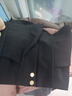 欧贝汐高腰西装短裤女春秋冬小个子a字弹力黑色外穿辣妹靴裤2026新款 黑色加绒款 L 实拍图