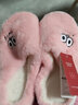 安尚芬新款棉拖鞋男士秋冬季简约居家居软底室内外穿防滑半包跟拖女士 粉色 38-39 实拍图