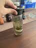 天喜（TIANXI）磁弹泡茶杯茶水分离磁吸tritan水杯男大容量户外便携运动健身水壶 【tritan】580ml-时尚黑椭圆款 实拍图