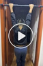 特步（XTEP）家用单杠室内引体向上器儿童成人免打孔门上健身器材运动吊杆 中 实拍图