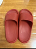 朴西2025新款EVA夏季女士居家凉拖鞋PX920104岩石灰40-41码 实拍图