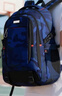 Edison初中生书包大容量双肩包多隔层防泼水高中学生背包 K052-19迷彩蓝 实拍图