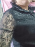 苏洛寻蕾丝打底衫女2025春秋新款时尚修身上衣长袖大款保暖T恤小衫 【常规款袖子镂空】 XL 【建议115-125斤】 实拍图