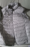 雪中飞经典新款百搭轻薄男式立领短款羽绒服马甲包边大口袋休闲鸭绒 火山灰|8193-男 L 175/96A 实拍图