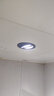 雷士（NVC）led家用牛眼小山丘射灯嵌入式客厅防眩无主灯商用走廊小孔灯桶灯 5W 正白 砂黑铝材开孔75-85mm 实拍图