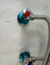 九牧（JOMOO）铜阀体全开大流量三角阀燃气热水器球阀水阀单热加厚球阀44105 实拍图