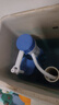 海立马桶水箱配件老式抽水坐便器厕所蹲坑ABS进水阀20-32cm通用SJ02蓝 实拍图