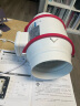 艾美特（AIRMATE） 艾美特排气扇管道风机换气扇强力静音大功率排风扇厨房卫生间 6寸接管直径:150~160mm+配件 晒单实拍图