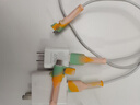 登比数据线保护套硅胶防折断手机充电线保护套充电器保护头USB通用 实拍图