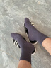耐尔（NAIER）袜子男士夏季网眼薄款透气短筒袜高弹舒适运动吸汗纯色百搭棉袜 小麦色+原木色+藏青+深灰+黑 男均码40-45 晒单实拍图