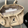 KANGOL官方新款抽绳大容量防水健身包单肩手提托特包男女上课通勤 柠檬黄 实拍图